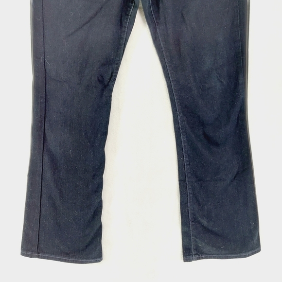 Levi's Black Cotton High Rise Boot Cut Jeans 2230 - Picture 2 of 9